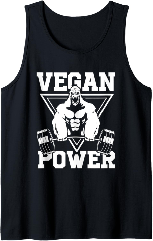 Vegan Power Workout Tank Top - Image 2